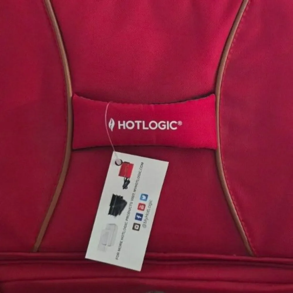 HOTLOGIC Red Insulated Food Warming Tote Casserole Carrier Thermal Bag NO CORD